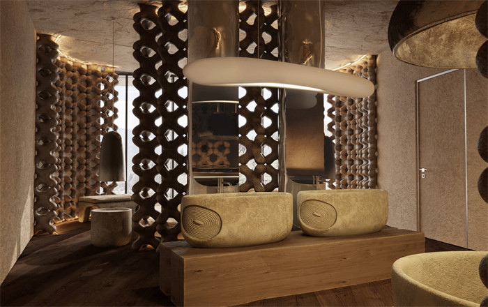 酷似飛碟的Karpaty Hotel侘寂風(fēng)度假酒店設(shè)計(jì)