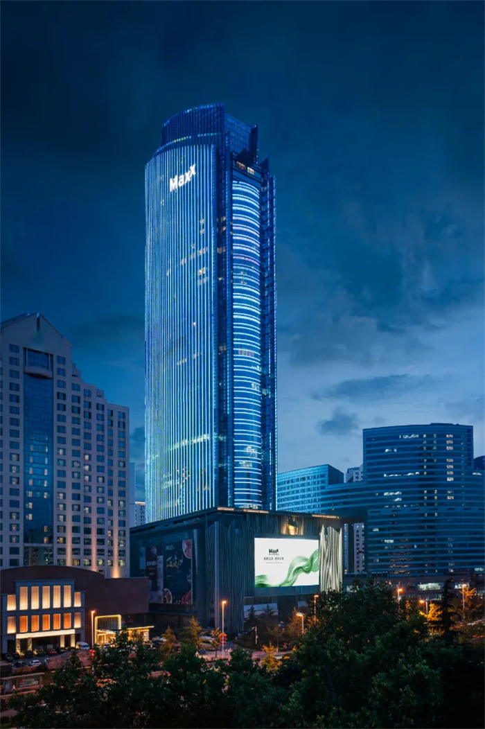 青島五四廣場MaxX美侖美奐酒店設計 青島五四廣場MaxX美侖美奐酒店設計